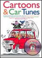CARTOONS AND CAR TUNES WITH CD piano sheet music cover